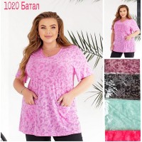 Туніка жіноча трикотаж 5 шт (5-8XL) SeR2152_1020