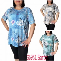 Футболка жіноча трикотаж 6 шт (4-8XL) SeR2152_65931
