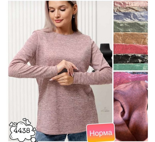 Светр жіночий, фліс 5 шт (48-56 р) SeR2152_4438