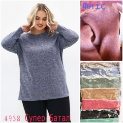 Светр жіночий, фліс 5 шт (58-66 р) SeR2152_4938