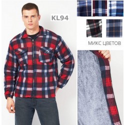 Рубашка мужская, мех 5 шт (48-56 р) SeR2152_KL94