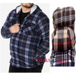Рубашка мужская, байка/мех 5 шт (56-64 р) SeR2152_230902