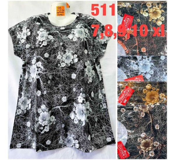 Футболка жіноча, бавовна 5 шт (7-10XL) TaN_511