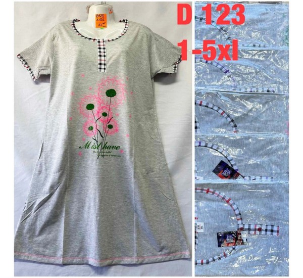 Сукня жіноча, бавовна 5 шт (1-5XL) TaN_D123