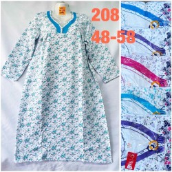 Ночная рубашка женская, байка 5 шт (48-58 р) TaN_208