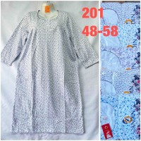 Ночная рубашка женская, байка 5 шт (48-58 р) TaN_201