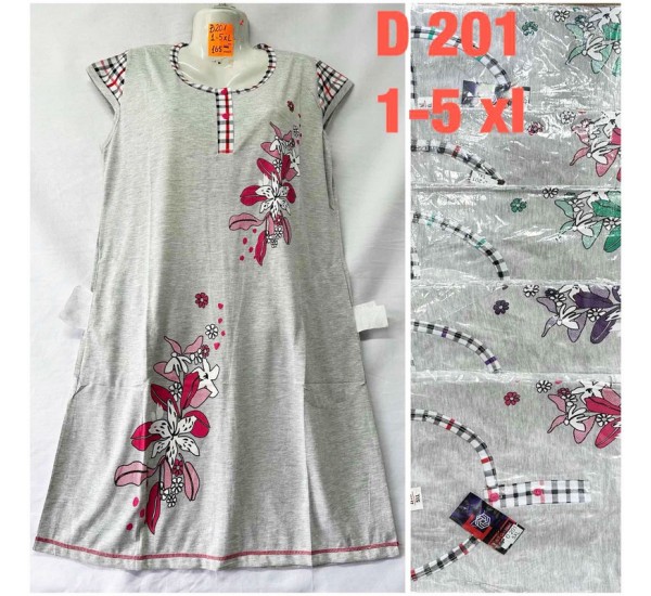 Платье женское, коттон 5 шт (1-5XL) TaN_D201