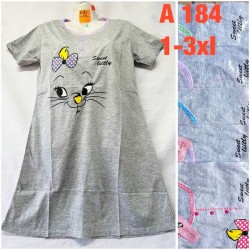 Платье женское, коттон 5 шт (1-3XL) TaN_A184