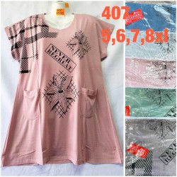 Футболка жіноча, бавовна 5 шт (5-8XL) TaN_407
