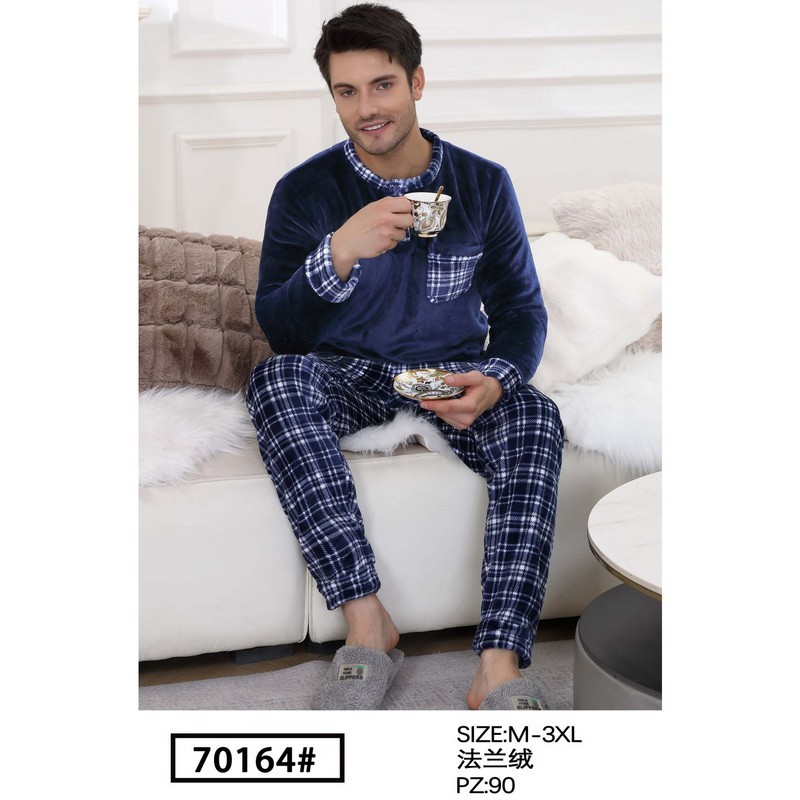 Піжама чоловіча, махра 5 шт (M-3XL) ZeL1396_70164