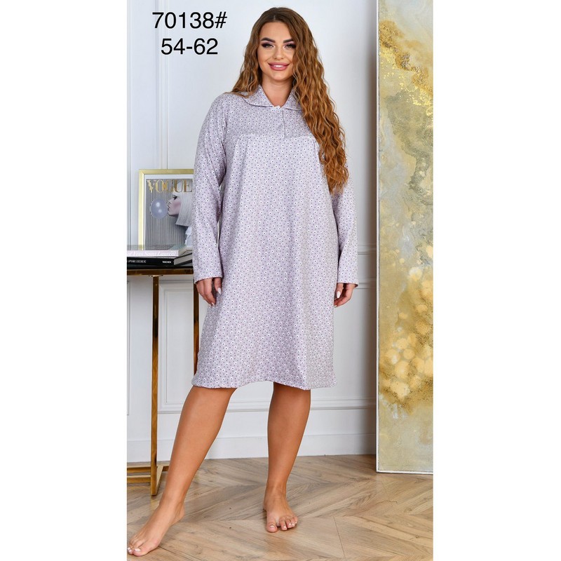 Нічна сорочка, начіс 5 шт (54-62 р) ZeL1396_70138