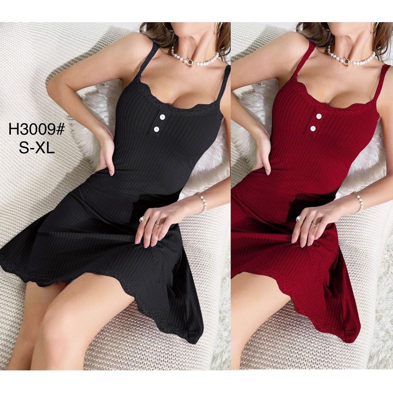 Нічна сорочка, рубчик 4 шт (S-XL) ZeL1396_H3009