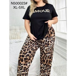 Піжама жіноча, бамбук 5 шт (1-5XL) ZeL1396_N500023