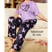Пижама женская, бамбук 5 шт (1-5XL) ZeL1396_N500033