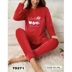 Піжама жіноча, 5 шт (M-3XL) велсофт ZeL1396_70371a