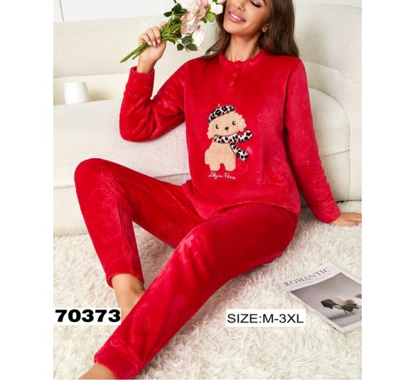 Піжама жіноча, 5 шт (M-3XL) велсофт ZeL1396_70373b