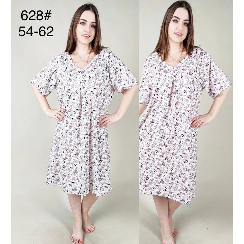 Нічна сорочка жіноча, бамбук 5 шт (54-62 р) ZeL1396_628