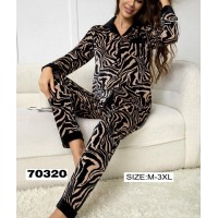 Пижама женская, велюр 5 шт (M-3XL) ZeL1396_70320