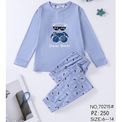 Піжама дитяча, байка 5 шт (6-14 років) ZeL1396_70215