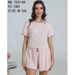 Пижама женская, рубчик 5 шт (54-62 р) ZeL1396_70414