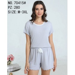 Пижама женская, рубчик 5 шт (54-62 р) ZeL1396_70415
