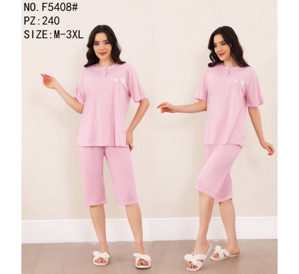 Пижама женская, трикотаж 5 шт (54-62 р) ZeL1396_F5408