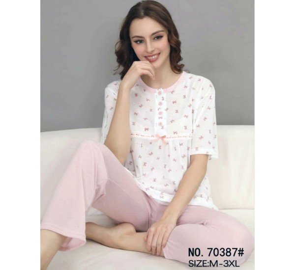 Пижама женская, трикотаж 5 шт (54-62 р) ZeL1396_70387