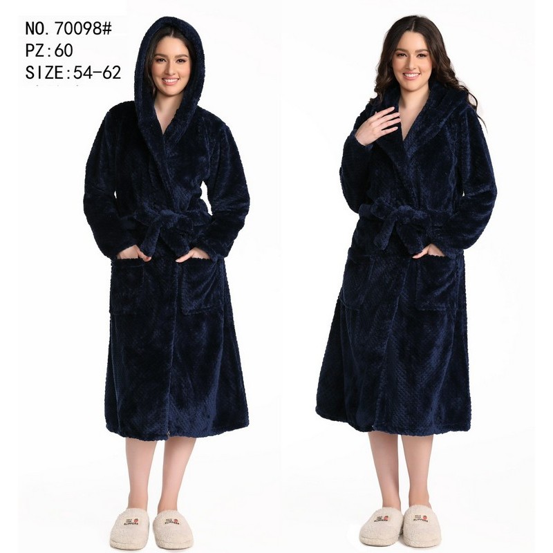 Халат женский, махра 5 шт (54-62 р) ZeL1396_70098