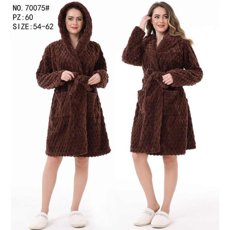 Халат жіночий, махра 5 шт (54-62 р) ZeL1396_70075