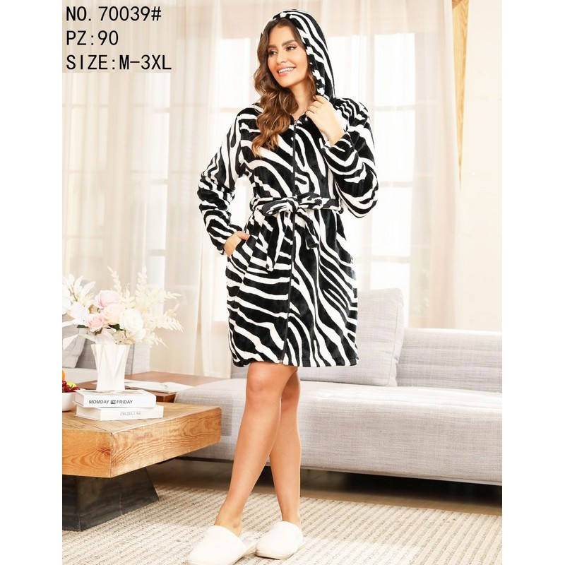 Халат жіночий, махра 5 шт (54-62 р) ZeL1396_70039