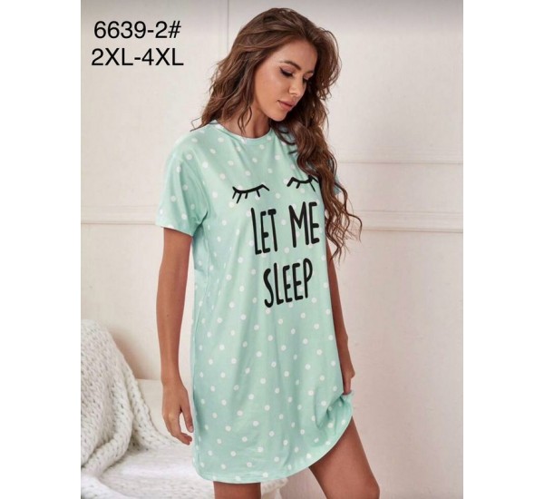 Туника женская, бамбук 6 шт (2-4XL) ZeL1396_6639-2