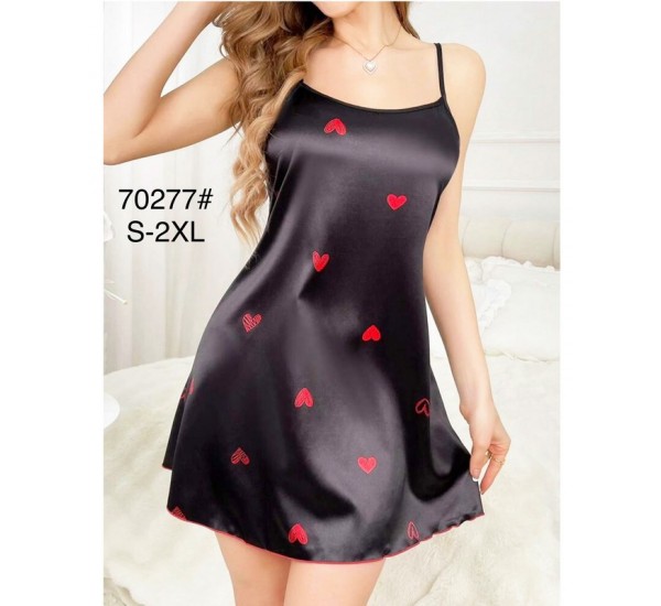 Нічна сорочка, шовк 5 шт (S-2XL) ZeL1396_70277