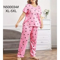 Пижама женская, бамбук 5 шт (1-5XL) ZeL1396_N500034