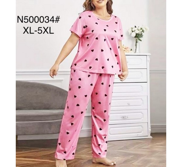 Пижама женская, бамбук 5 шт (1-5XL) ZeL1396_N500034