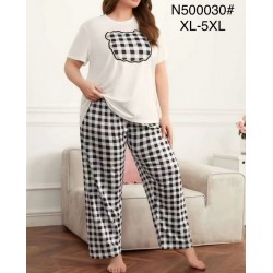 Пижама женская, бамбук 5 шт (1-5XL) ZeL1396_N500030