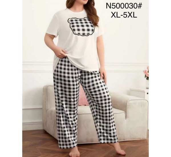Пижама женская, бамбук 5 шт (1-5XL) ZeL1396_N500030