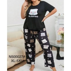 Пижама женская, бамбук 5 шт (1-5XL) ZeL1396_N500027
