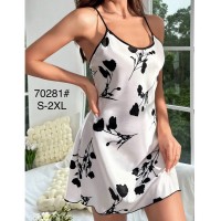 Ночная рубашка, шелк 5 шт (S-2XL) ZeL1396_70281