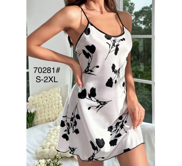 Ночная рубашка, шелк 5 шт (S-2XL) ZeL1396_70281