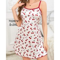 Ночная рубашка, шелк 5 шт (S-2XL) ZeL1396_70287