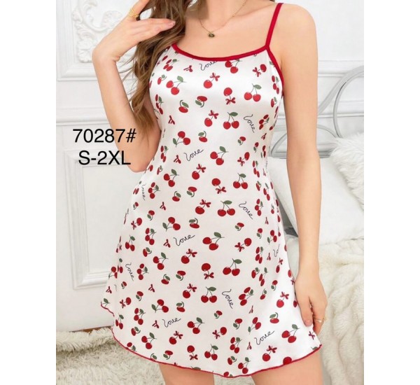 Ночная рубашка, шелк 5 шт (S-2XL) ZeL1396_70287