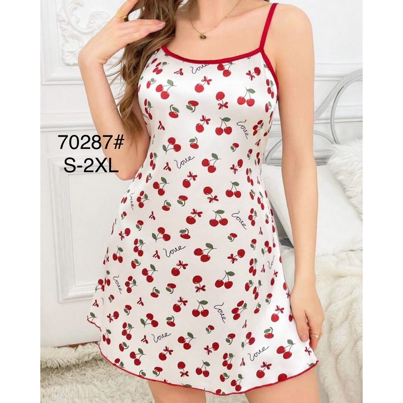 Нічна сорочка, шовк 5 шт (S-2XL) ZeL1396_70287