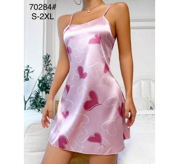 Ночная рубашка, шелк 5 шт (S-2XL) ZeL1396_70284
