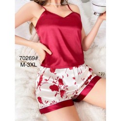 Пижама женская, шелк 5 шт (M-3XL) ZeL1396_70269