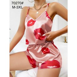 Пижама женская, шелк 5 шт (M-3XL) ZeL1396_70270