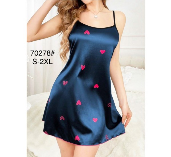 Нічна сорочка, шовк 5 шт (S-2XL) ZeL1396_70278