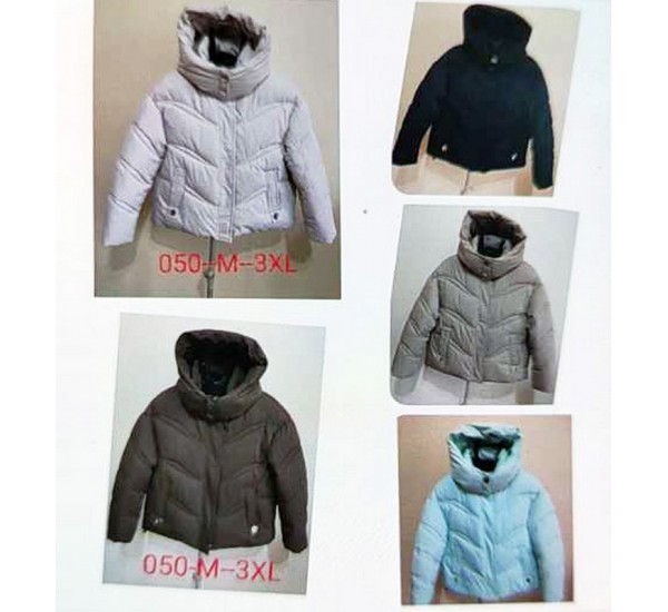 Куртка женская (M-3XL) 5 шт холлофайбер ZeL777_050