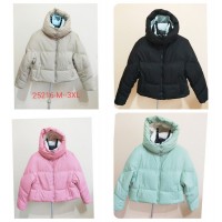 Куртка женская (M-3XL) 5 шт холлофайбер ZeL777_25216
