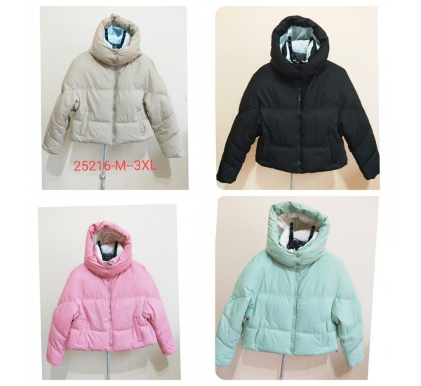 Куртка женская (M-3XL) 5 шт холлофайбер ZeL777_25216