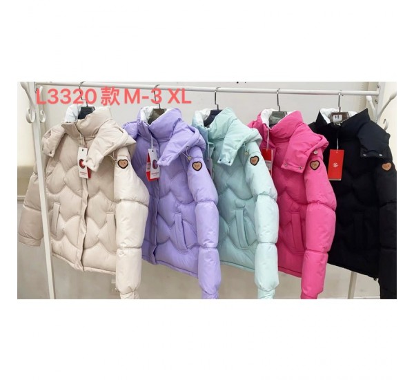 Куртка женская (M-3XL) 5 шт холлофайбер ZeL777_L3320